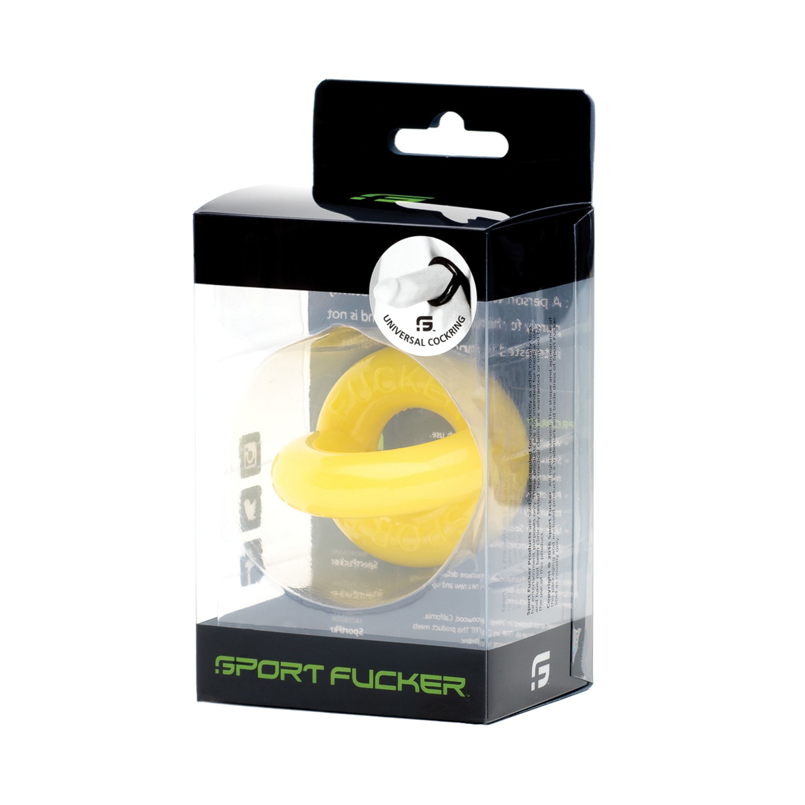 Sport Fucker Universal Cockring Yellow