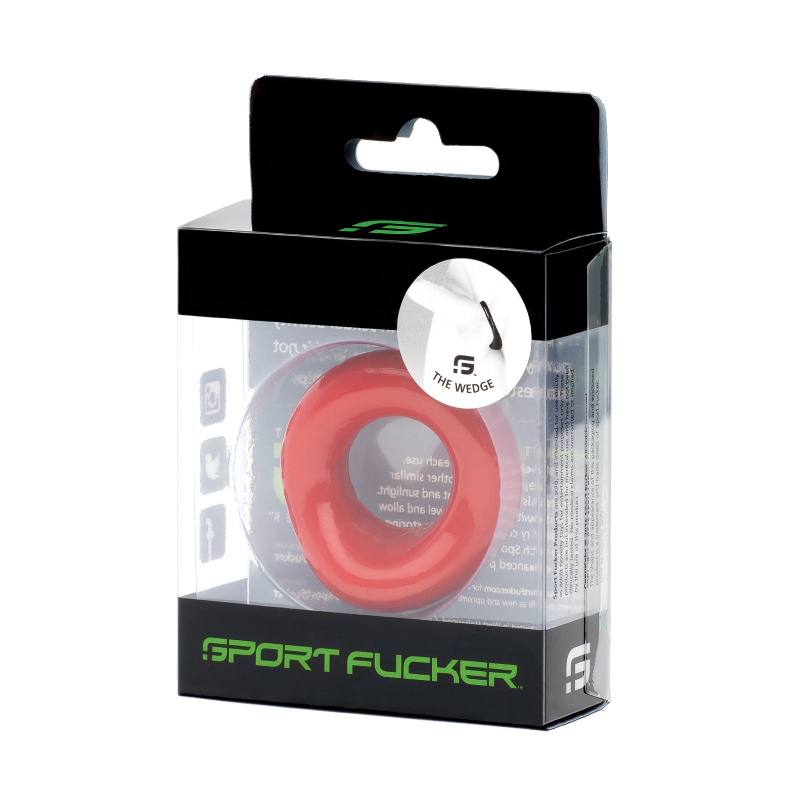 Sport Fucker Wedge Red Cockring