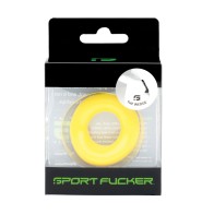 Sport Fucker Wedge Cockring - Yellow