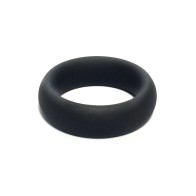 Rascal The Brawn Silicone Cock Ring - Black