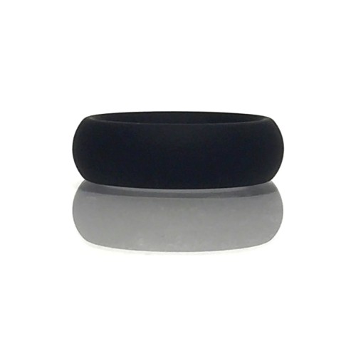 Rascal The Brawn Silicone Cock Ring - Black