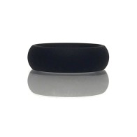 Rascal The Brawn Silicone Cock Ring - Black