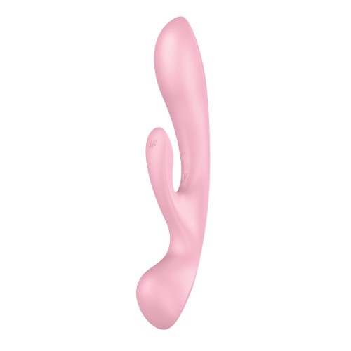 Satisfyer Triple Oh Vibrador Rosa