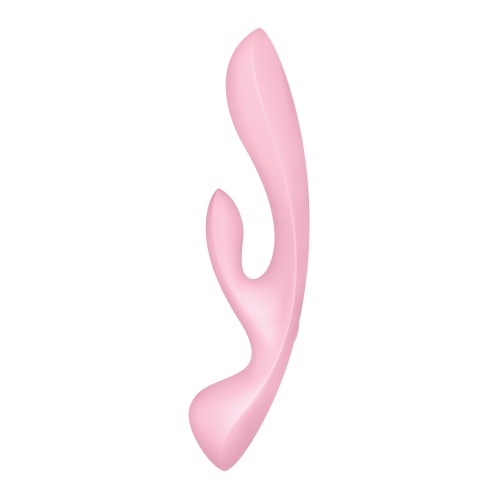 Satisfyer Triple Oh Vibrador Rosa