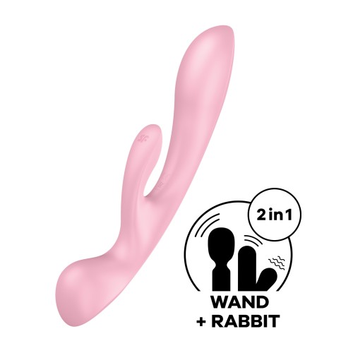 Satisfyer Triple Oh Pink Vibrator