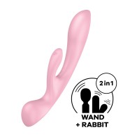 Satisfyer Triple Oh Pink Vibrator