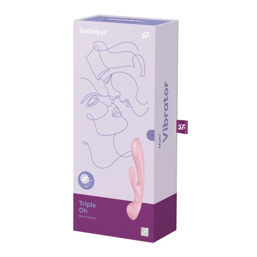 Satisfyer Triple Oh Pink Vibrator