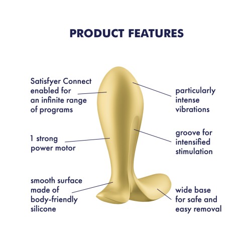 Satisfyer Intensity Plug Gold