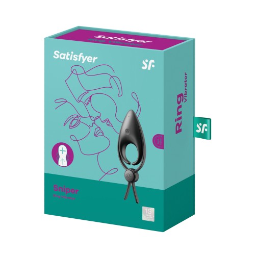 Satisfyer Sniper - Black Cock Ring