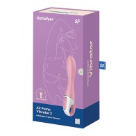 Satisfyer Vibrador de Aire Pump 2 Rojo Claro