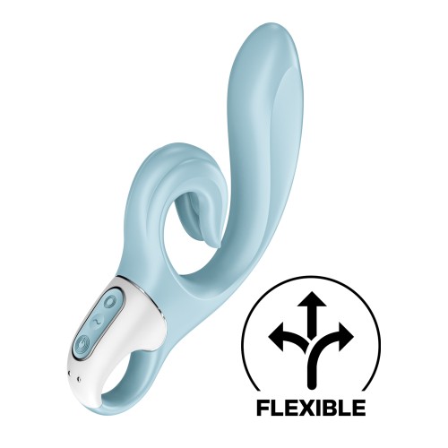 Satisfyer Love Me Rabbit Vibrator - Blue