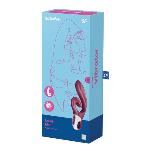 Vibrador Conejo Satisfyer Love Me - Estimulación Dual Definitiva