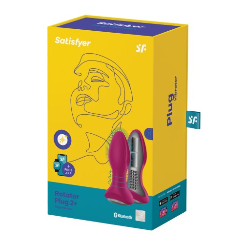 Satisfyer Plug Rotativo 2 Fucsia