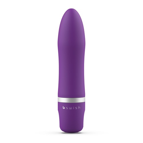 Bcute Classic Waterproof Silicone Massager Purple