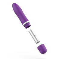 Bcute Classic Waterproof Silicone Massager Purple