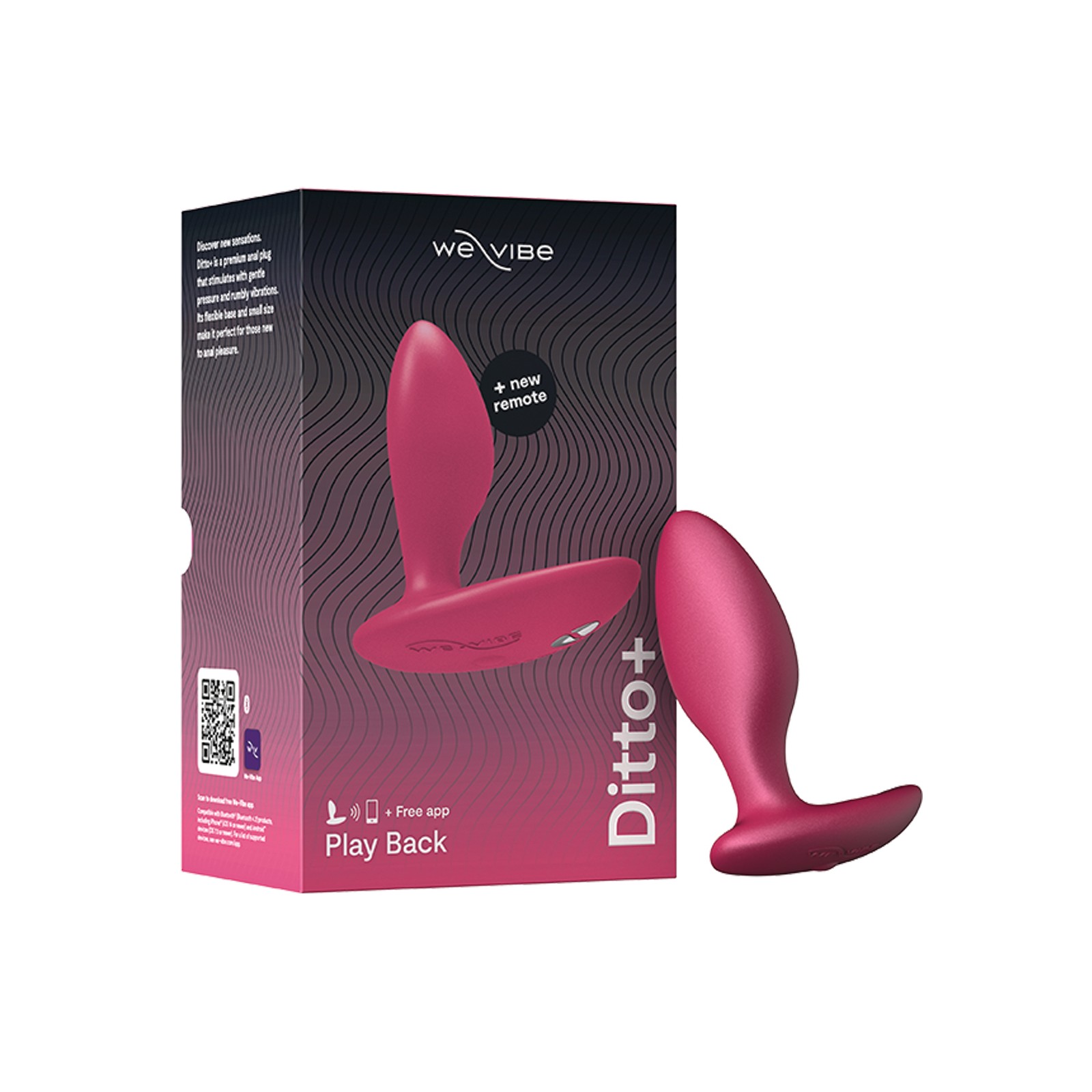 We-Vibe Ditto+ - Cosmic Pink