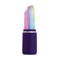 Vibrador Retro Recargable Lip Stick