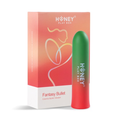 Fantasy Color Gradient Bullet Vibrator Yellow