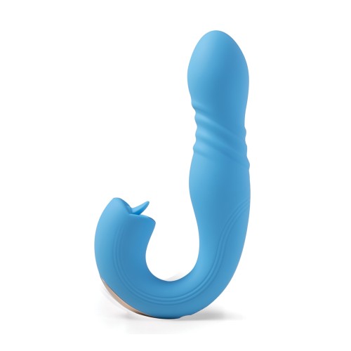 Joi App Controlled Thrusting Vibrator