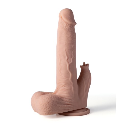 App Controlled Realistic Thrusting Dildo - Ivory