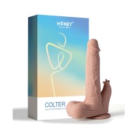 App Controlled Realistic Thrusting Dildo - Ivory