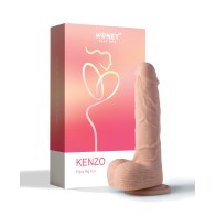 Kenzo App Controlled Realistic 9.5 Thrusting Dildo Ivory