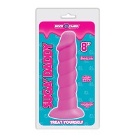 Rock Candy Suga Daddy 8 Inch Dildo Silicone