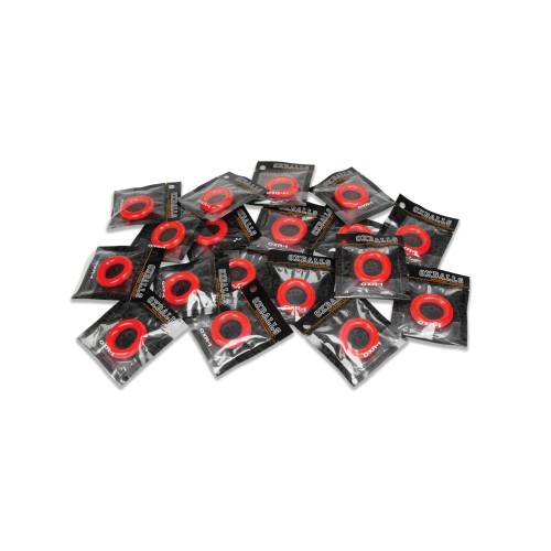 Oxballs OXR-1 Red Jelly Cockring for Enhanced Pleasure