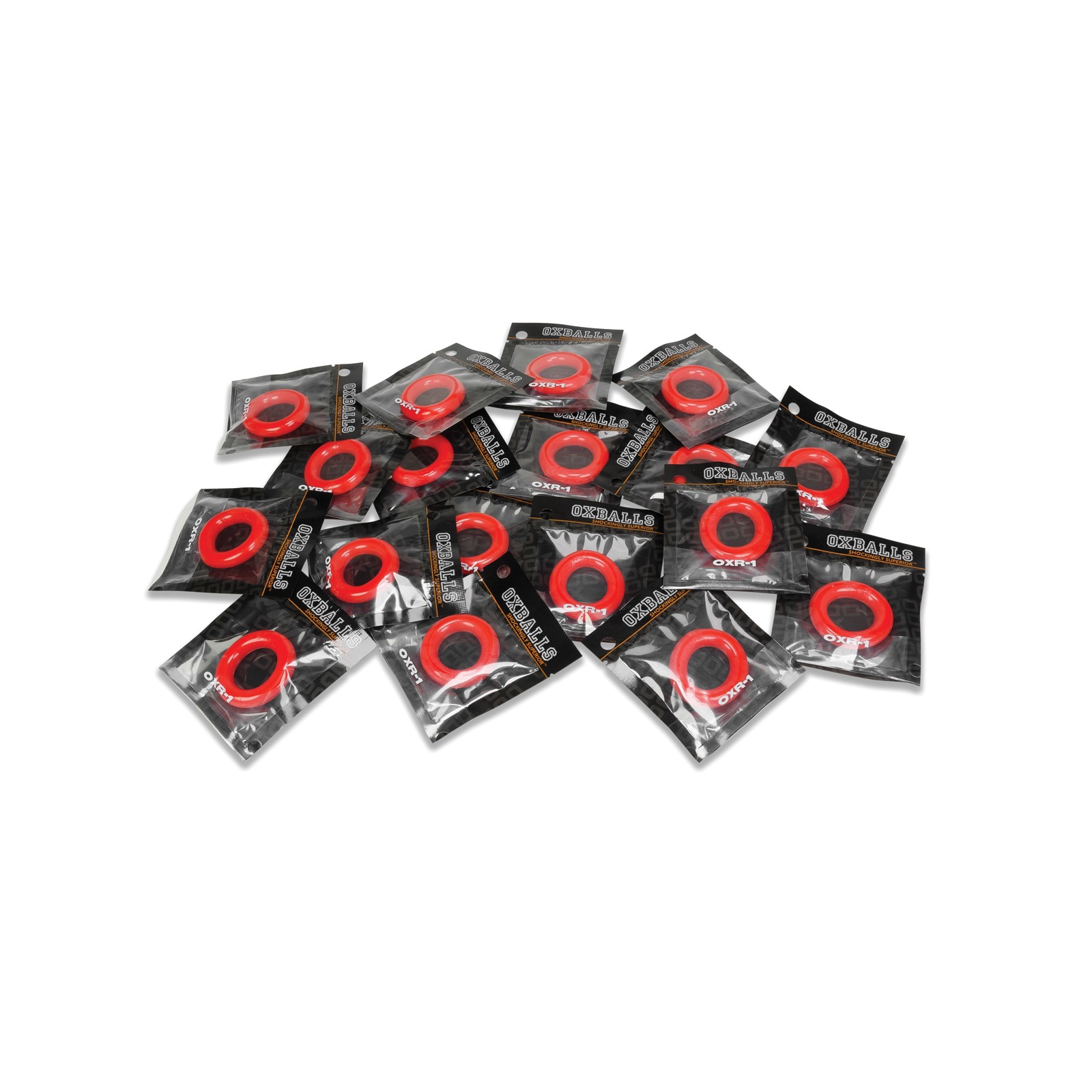 Oxballs OXR-1 Red Jelly Cockring for Enhanced Pleasure