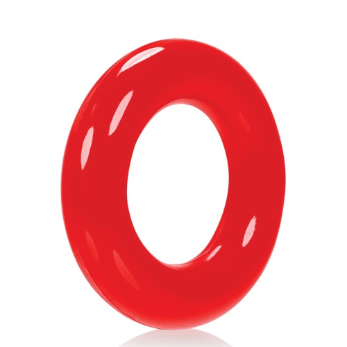 Anillo de Gelatina Rojo Oxballs OXR-1 para Placer Aumentado