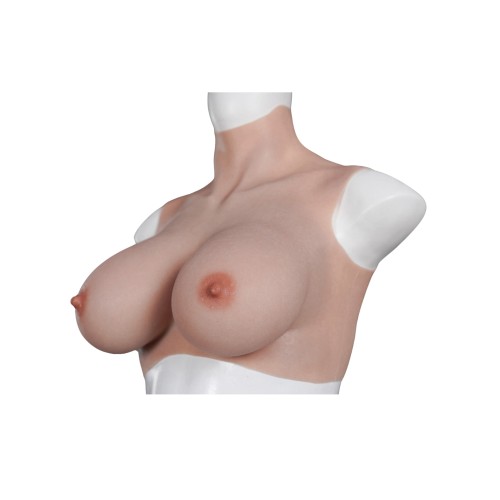 XX-DREAMSTOYS Ultra Realistic E Cup Breast Form - Ivory