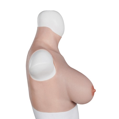 XX-DREAMSTOYS Ultra Realistic E Cup Breast Form - Ivory