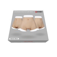 Forma de Vagina Ultra Realista XX-DREAMSTOYS Grande - Marfil