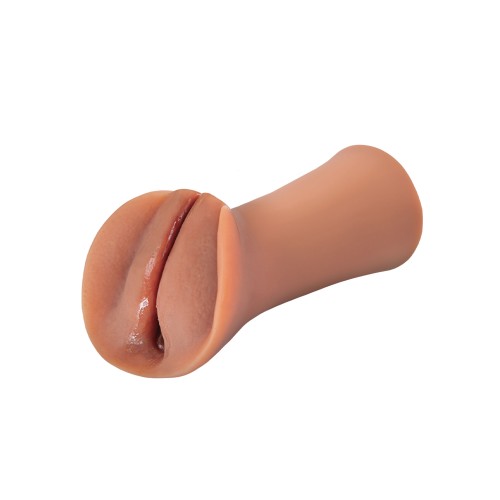 PDX Extreme Wet Pussies Slippery Slit Tan Stroker