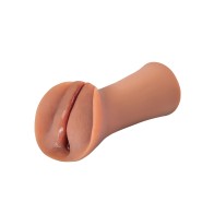 PDX Extreme Wet Pussies Slippery Slit Tan Stroker