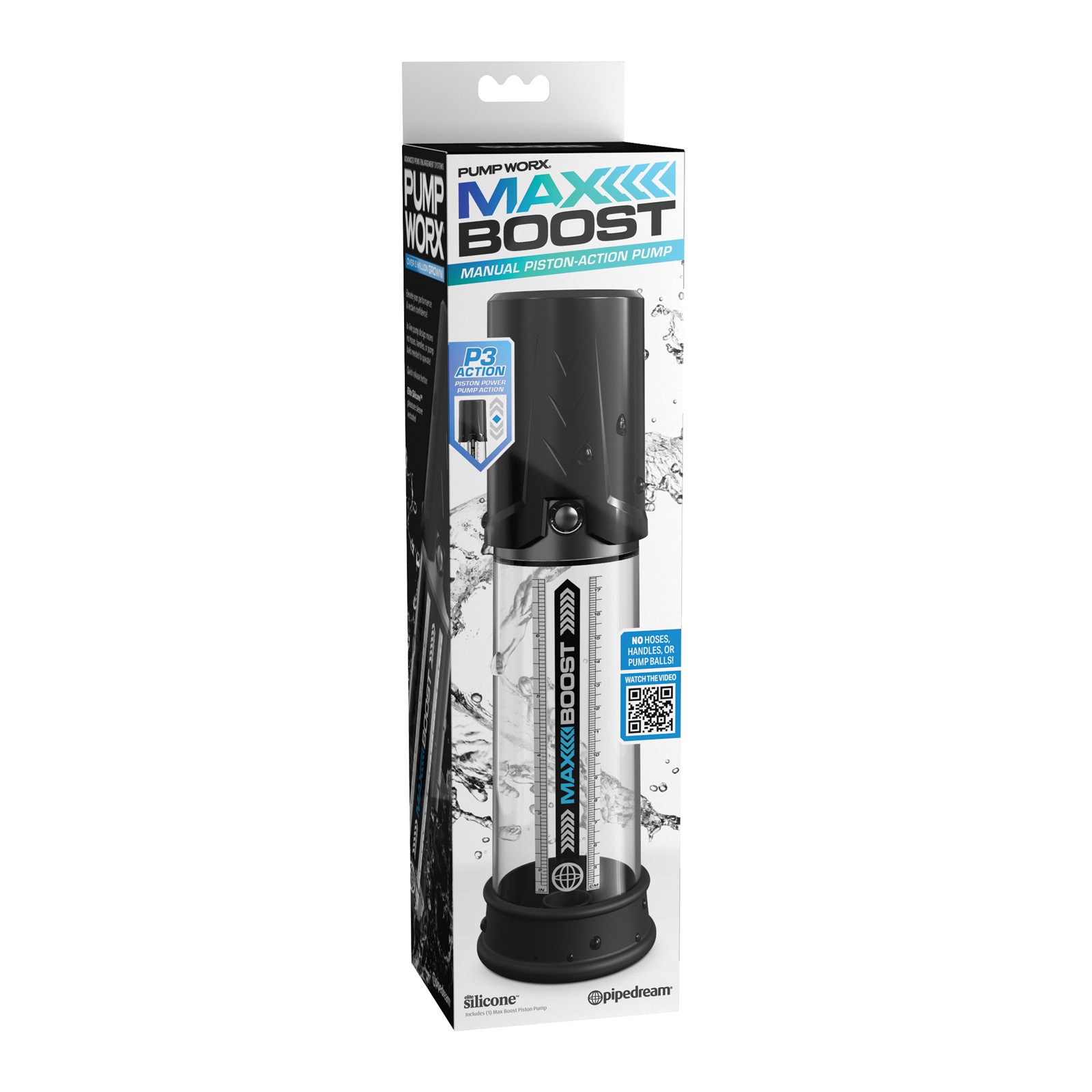 Bomba Pump Worx Max Boost - Mejora Potente del Pene