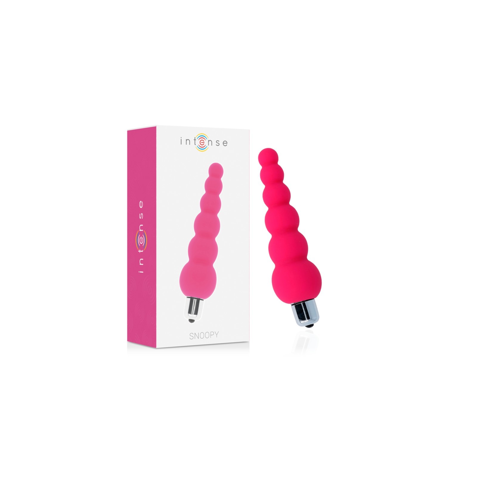 Vibrador Snoopy 7 Modos Silicona Rosa Intenso