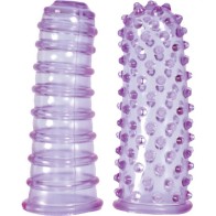 Lilac Finger Sleeves for Enhanced Pleasure