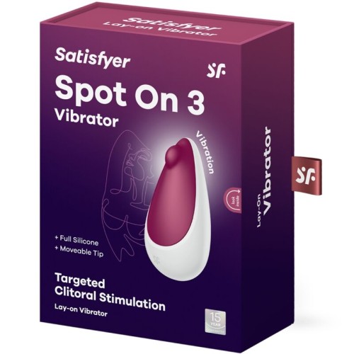 Satisfyer Spot On 3 for Intense Clitoral Stimulation