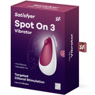 Satisfyer Spot On 3 for Intense Clitoral Stimulation