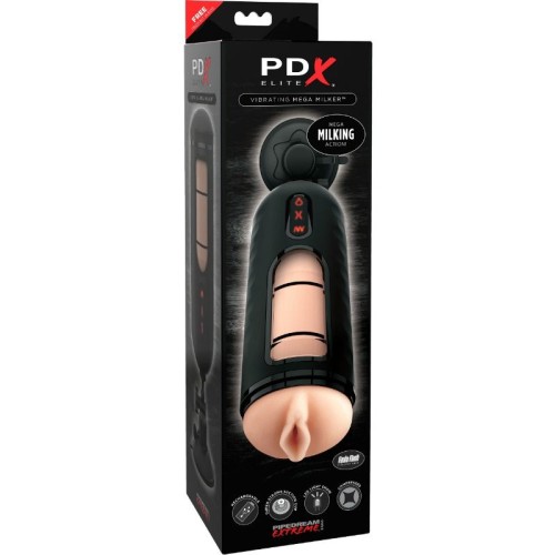 PDX Elite Vibrating Mega Milker Rechargeable Masturbator