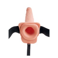 9 Arnés Con Pene Realistico Eyaculador 22,9cm