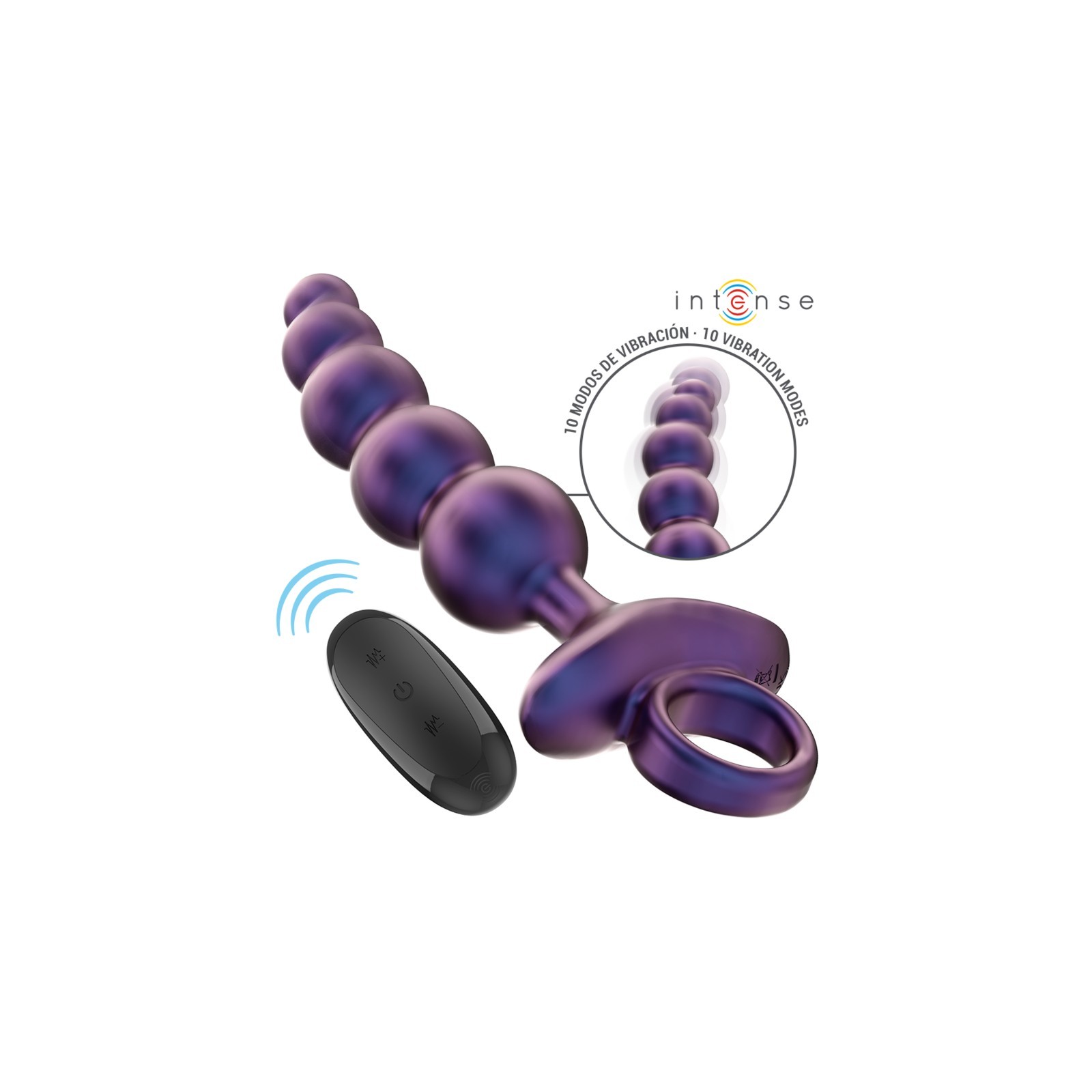 Intense Tito Remote Control Vibrating Anal Plug for Ultimate Pleasure