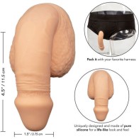 Packing Penis Pene De Silicona 12.75cm Natural