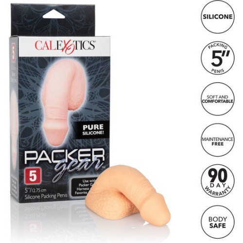 Packing Penis Pene De Silicona 12.75cm Natural