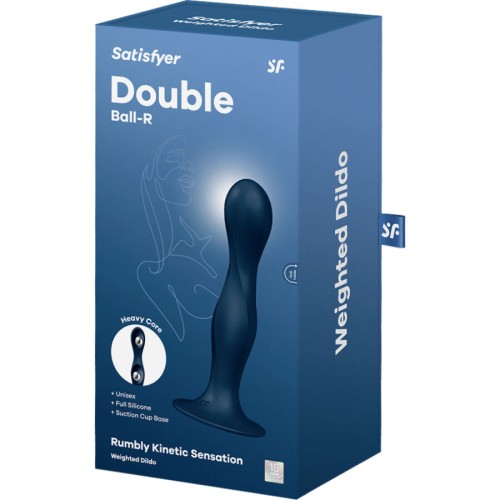 Dildo Silicona Satisfyer Double Ball-R - Sensación Extraordinaria