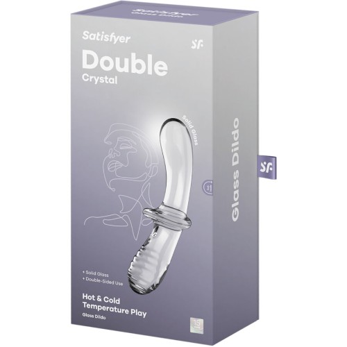 Satisfyer Doble Cristal Dildo Para Placer Extremo