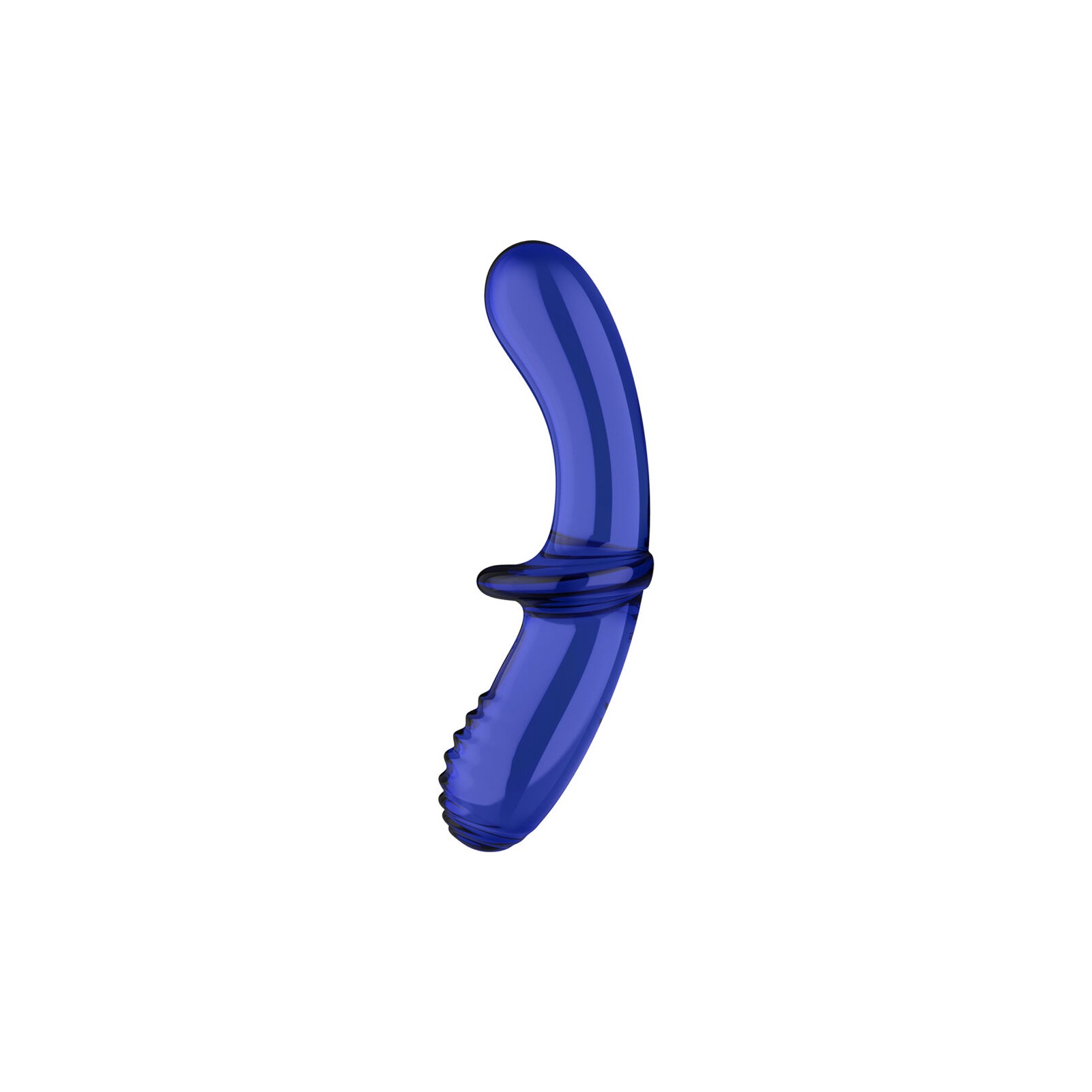 Satisfyer - Double Crystal Dildo Azul