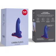 Limba Consolador Flexible Azul Talla S