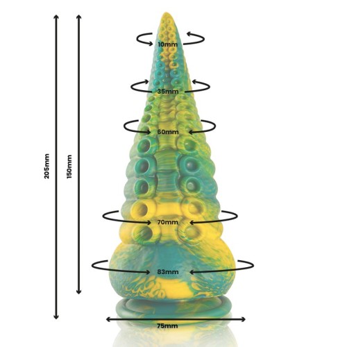 Dildo Tentáculo Verde Cetus